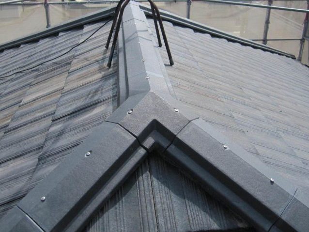 高砂市で棟の積み替え完了